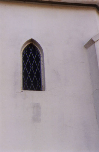 Bethlehem Baptist Church, window close-up