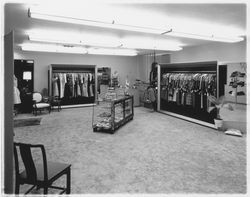 Interior of Ceci's Montgomery Village store, Santa Rosa, California, 1960