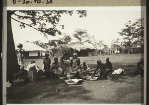 Market scene in Tamale 1928