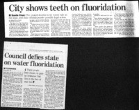 City shows teeth on fluoridation