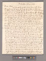 William Dickinson letter to William Dickinson, Jr