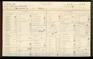 WPA household census for 2413 MANITOU, Los Angeles