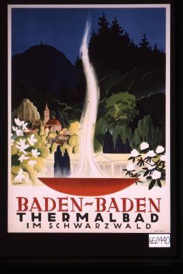 Baden-Baden Thermalbad im Schwarzwald