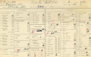 WPA household census for 939 S ALMA