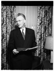 Doctor Richard P. Saunders (International President), 1952