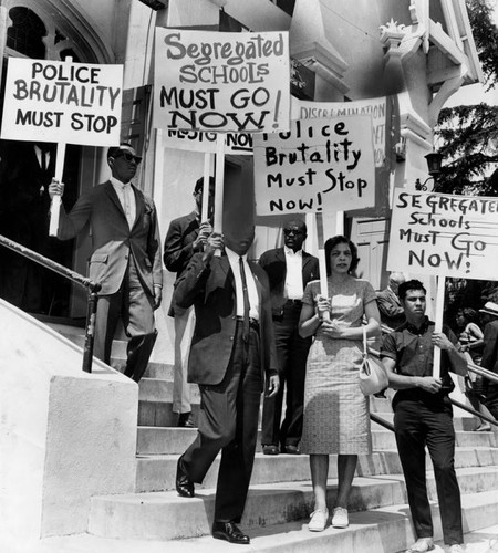 Civil rights demonstrators