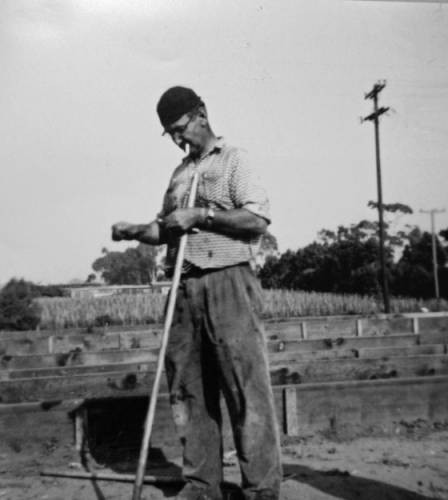 Edd Dunham, Maintenance Man at the Samuel Vener Farm