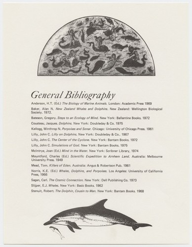 Dolphin Embassy (book, unbound)