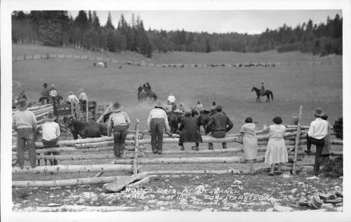 Rodeo Days at V.T. Ranch Kaibab National Forest - Arizona