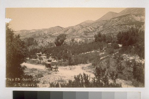 San Jacinto. J.T. Kerr's Rancho. No. 28