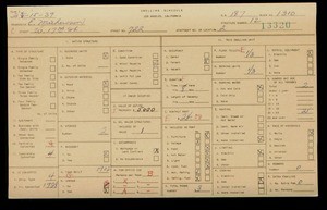 WPA household census for 722 W 17TH ST, Los Angeles