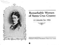 Remarkable Women of Santa Cruz County