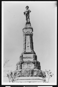 Monument dedicated to James M. Marshall in Coloma