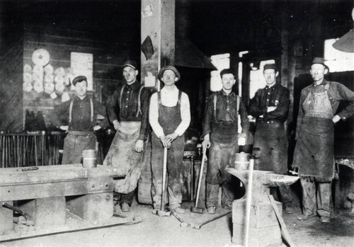 Blacksmiths at work