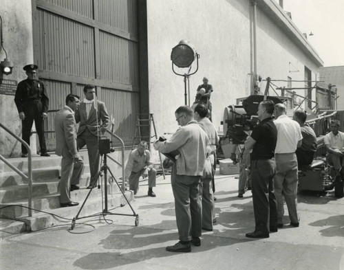 Production still from "Career" (1959)