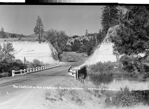 The Chalk Cut at Hat Creek, near Burney, California