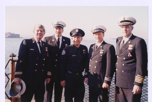 Group photo of firefighters