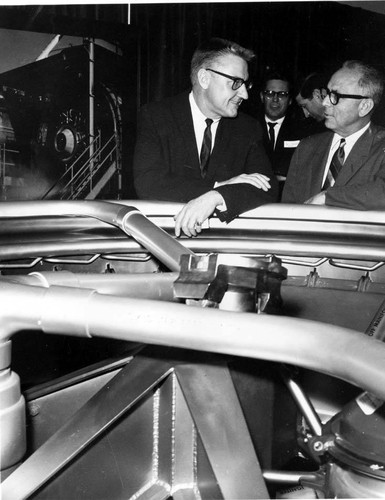 Rocketdyne visit, 1967--Congressman James C. Corman