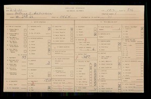 WPA household census for 1454 W 3RD ST, Los Angeles