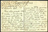 Camille Genay postcard to Mildred Veitch, 1918 November 11