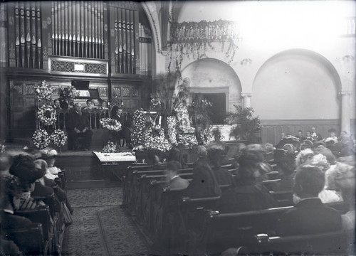 Funeral of W. F. Jacobs