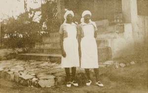 Sue and Rebecca, Nigeria, 1932