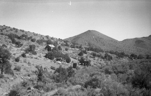 Ruins of Miners' Shacks, Rochester, Nevada, SV-598