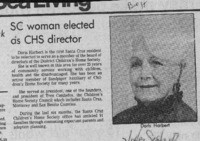 SC woman elected as CHS director
