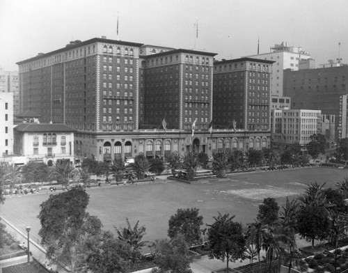 Pershing Square and Biltmore Hotel
