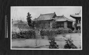 Bashford Hall and Berry Library, Yenching University, Beijing, China, ca.1932