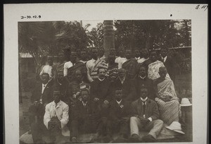 Anum representatives at the synod. 1909