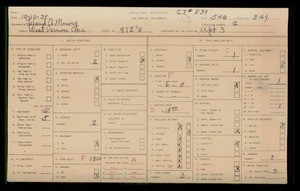 WPA household census for 972 W VERNON, Los Angeles County