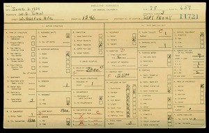 WPA household census for 1346 W BELLEVUE AVE, Los Angeles