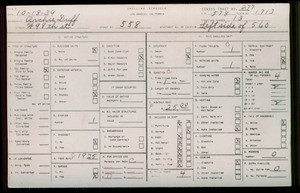 WPA household census for 558 W 98TH ST, Los Angeles County