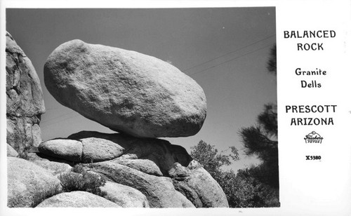 Balanced Rock Granite Dells Prescott Arizona