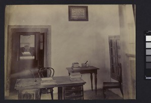 Dow Memorial Hospital Interior, Gujrat, Pakistan, ca.1910