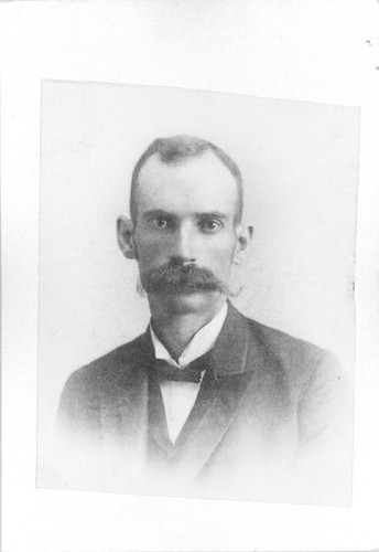 Lee Robinson, Teacher, Visalia, Calif., ca 1888