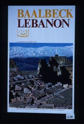 Baalbeck, Lebanon--Lubnan