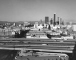 [View of downtown Los Angeles from Patriotic Hall]