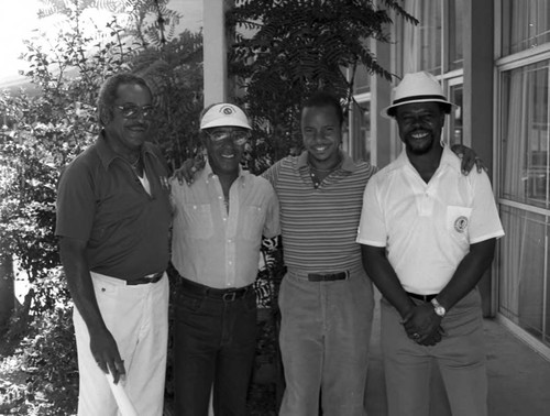Brotherhood Crusade golf champion event, Los Angeles, 1984
