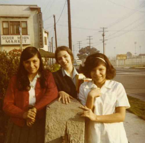 Patricia Gallegos, Martha O. Hetzler, and Cathy Gallegos, Boyle Heights, California