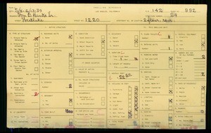 WPA household census for 1220 S WESTLAKE, Los Angeles
