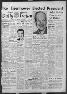Daily Trojan, Vol. 44, No. 38, November 05, 1952