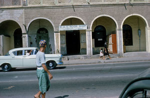 DMS Bookshop in Crater Aden in 1963