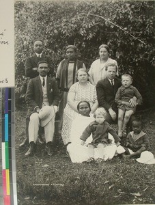 Blue Cross leaders visiting, Ambohimasina, Madagascar, 1928