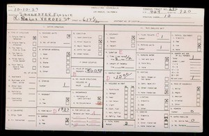 WPA household census for 617 N PALOS VERDES ST, Los Angeles County