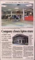 Company closes Aptos store