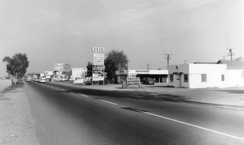 Newport Avenue, Costa Mesa, ca. 1966