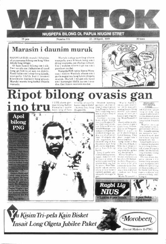 Wantok Niuspepa--Issue No. 0771 (April 13,1989)
