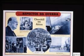 Aspectos da guerra. Churchill em Africa